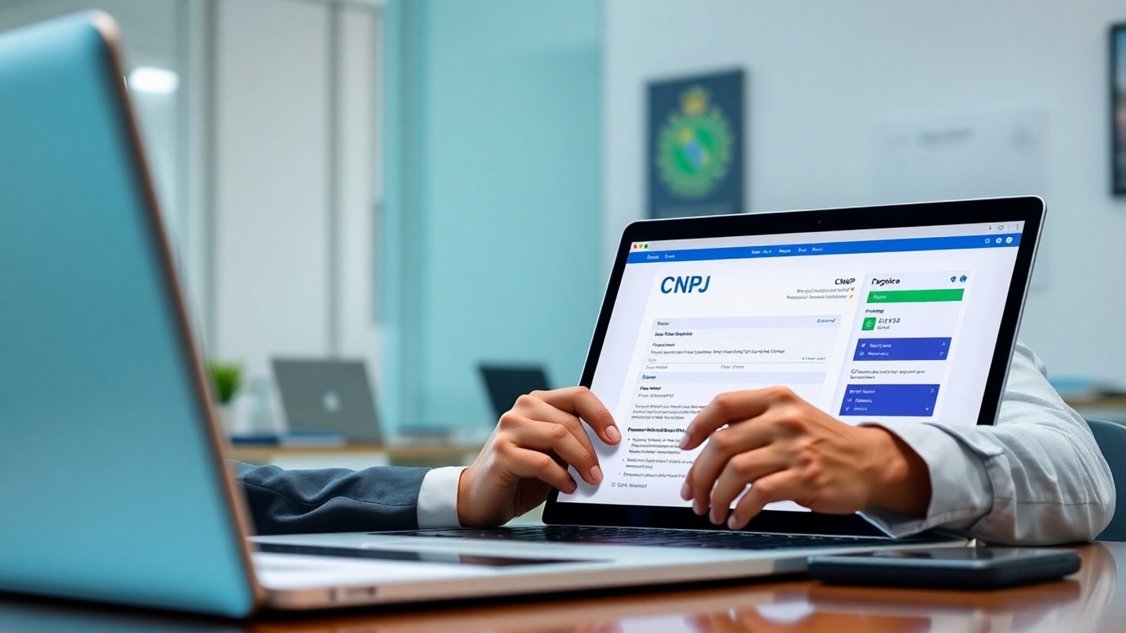 consulta cnpj documento empresarial