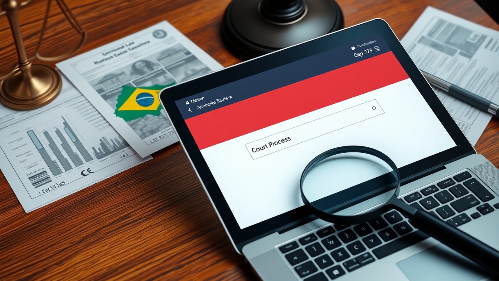 bloqueio judicial na mesa