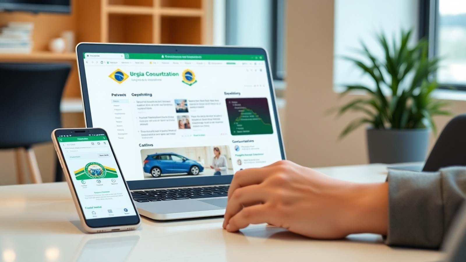 consulta documento veiculo online