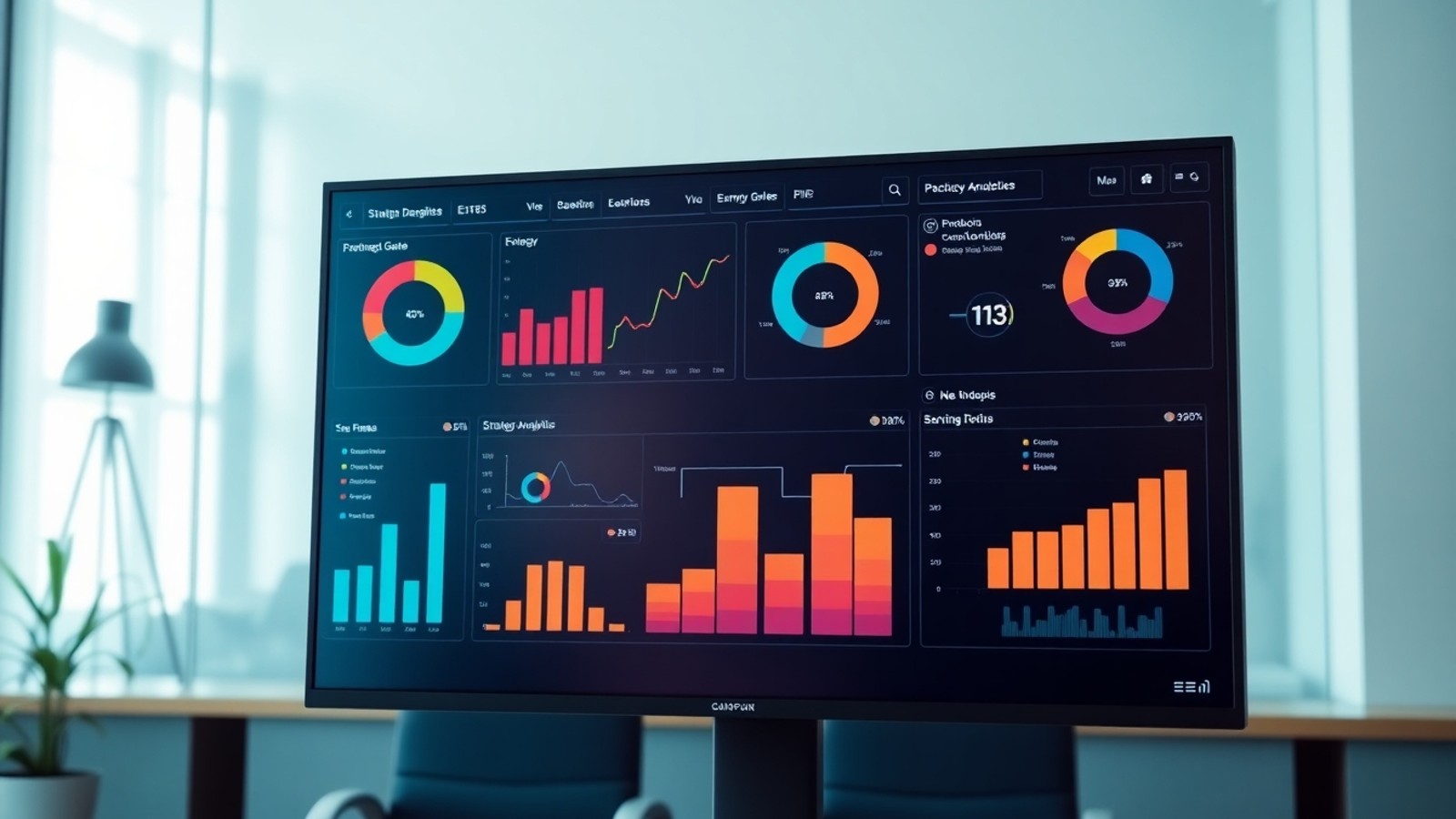 dashboard de kpi empresarial