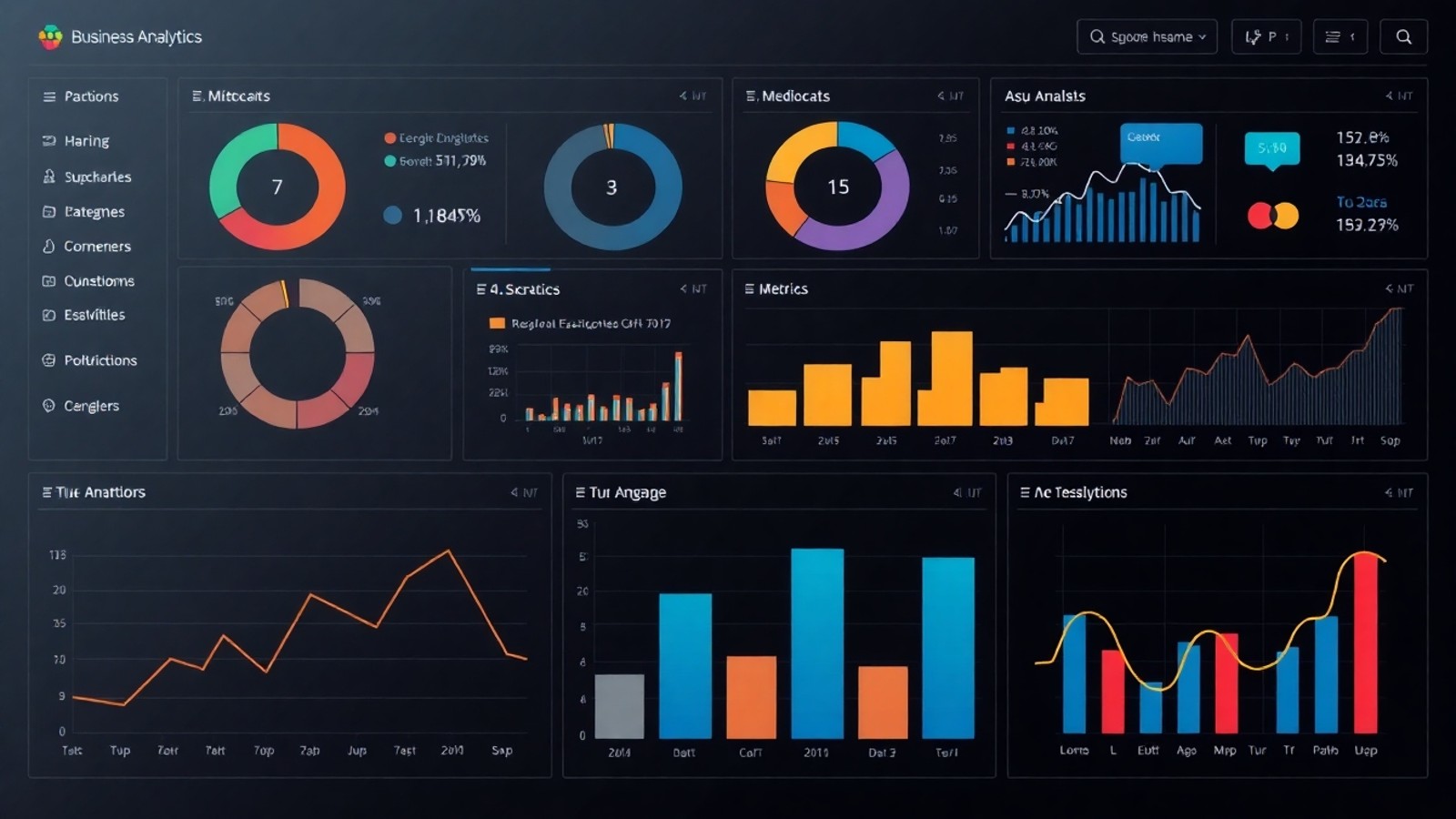 dashboard indicadores desempenho