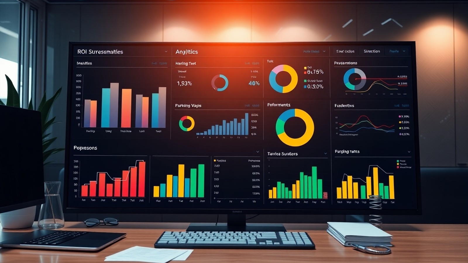 roi em painel analitico