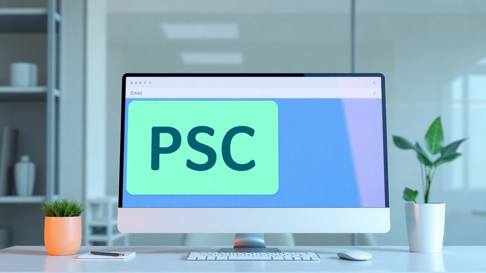 significado psc email comunicacao corporativa