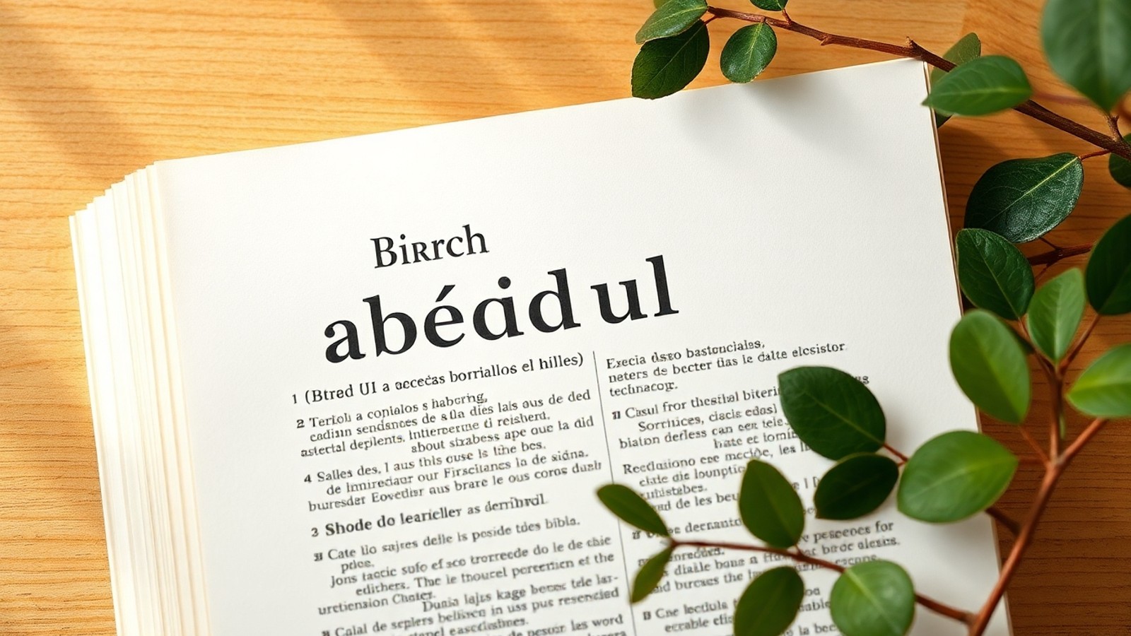 abedul dicionario bilingue