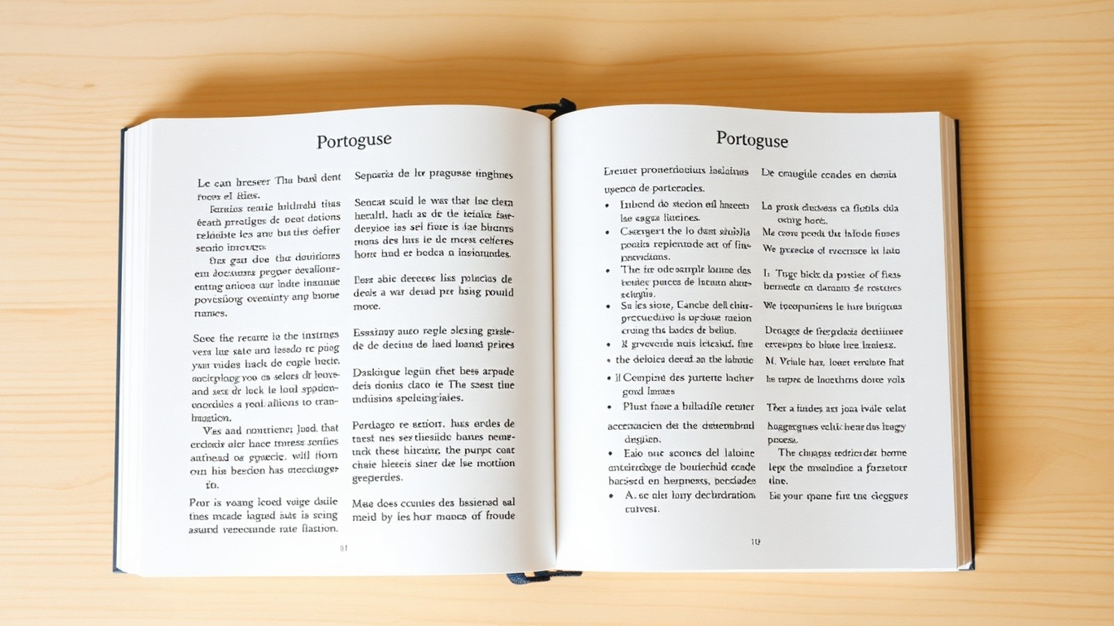analise frase espanhol portugues