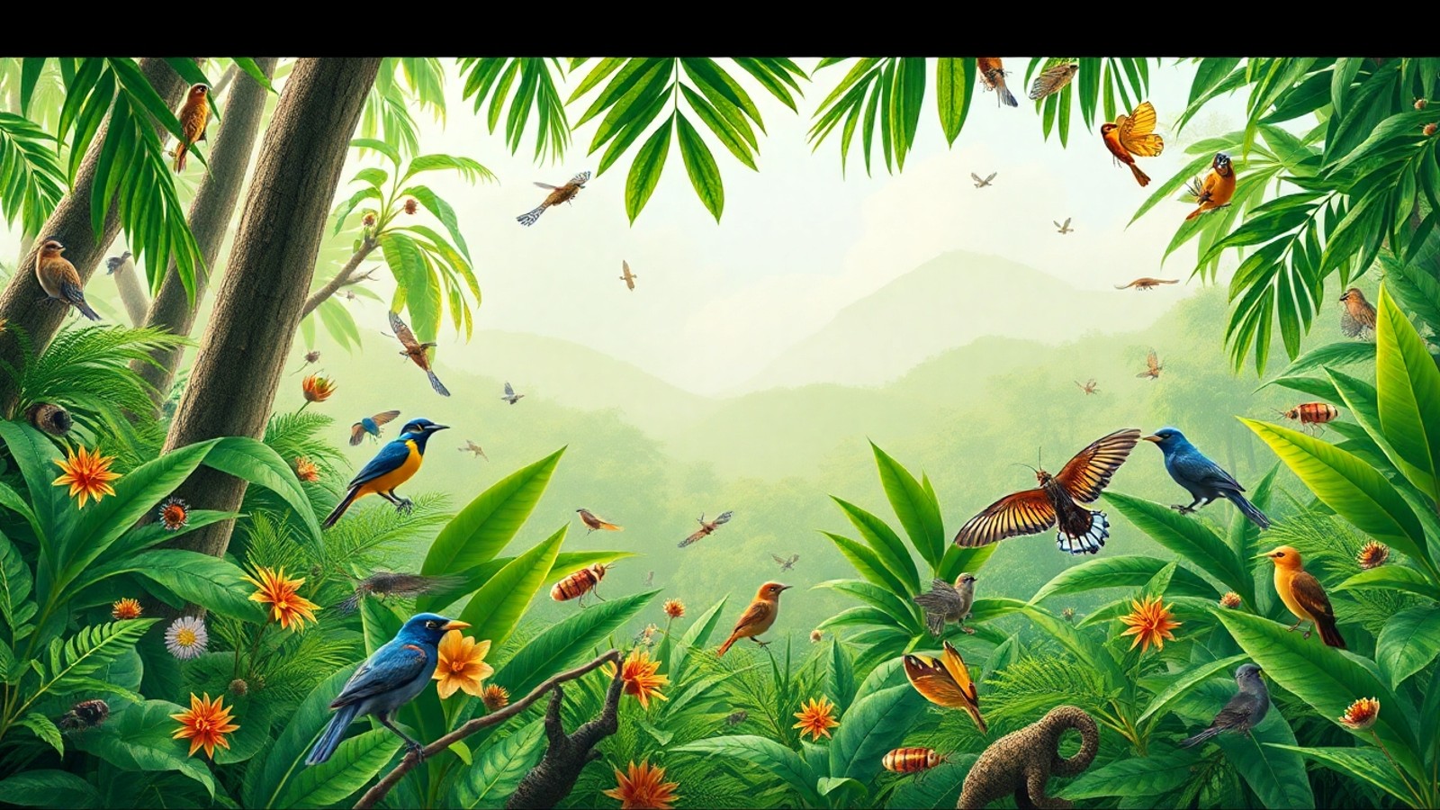 biodiversidade floresta tropical