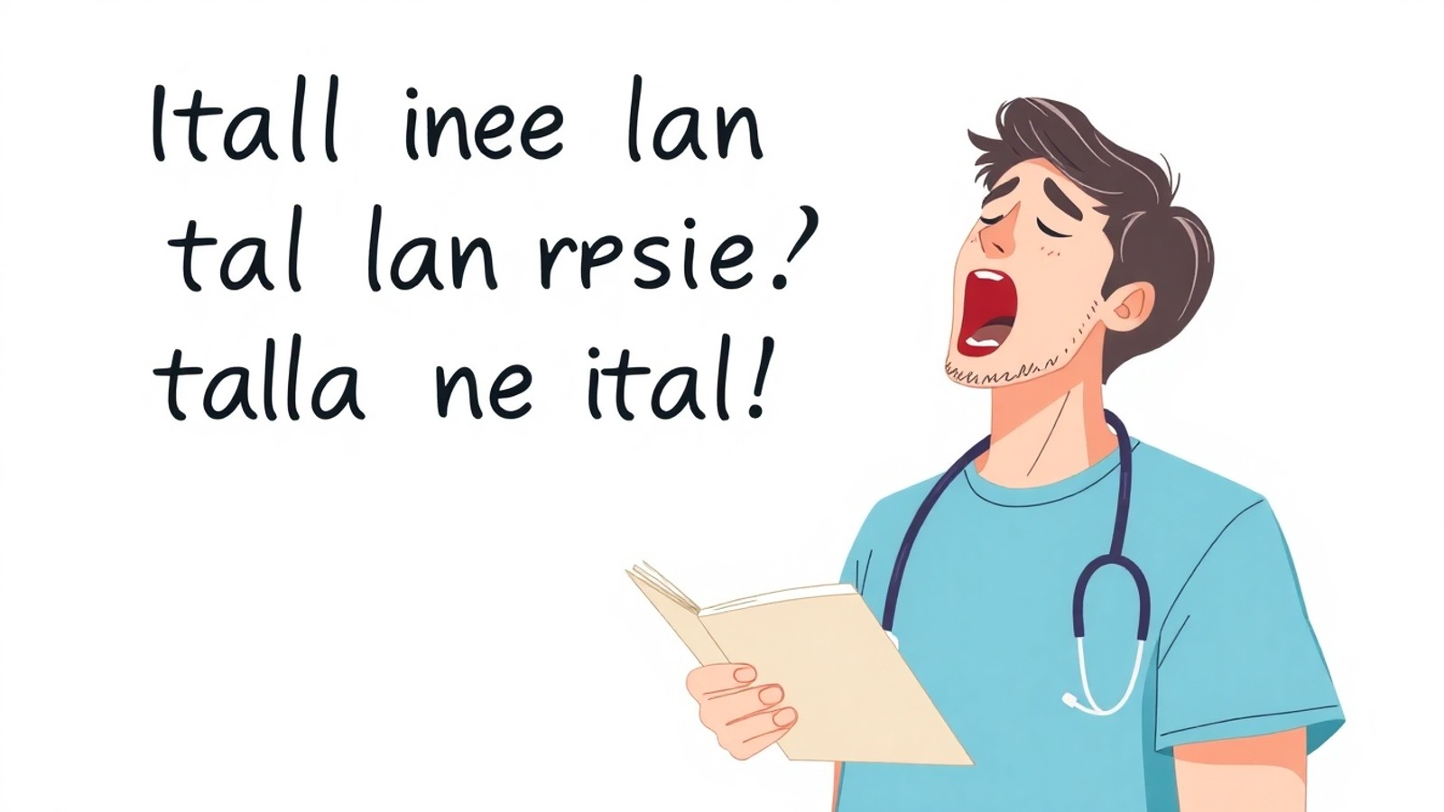 che significa quando sbadigli ilustracao principal