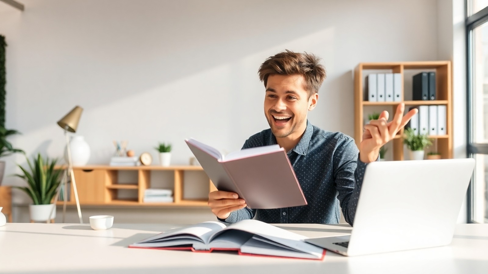 entusiasmo leitura energia