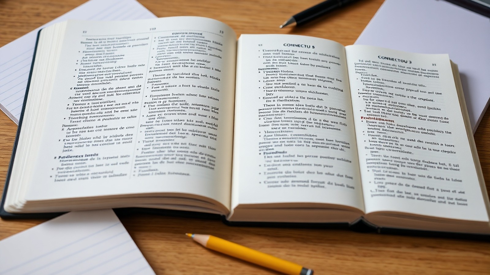 estudo gramatica bilingue conectivos