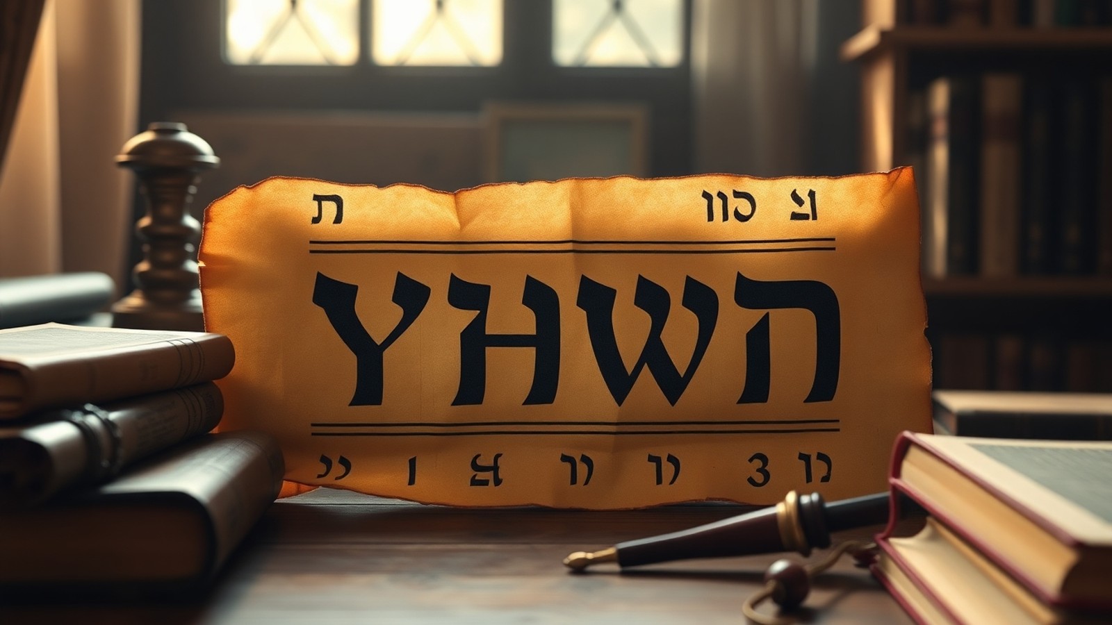 estudo nome deus yahweh