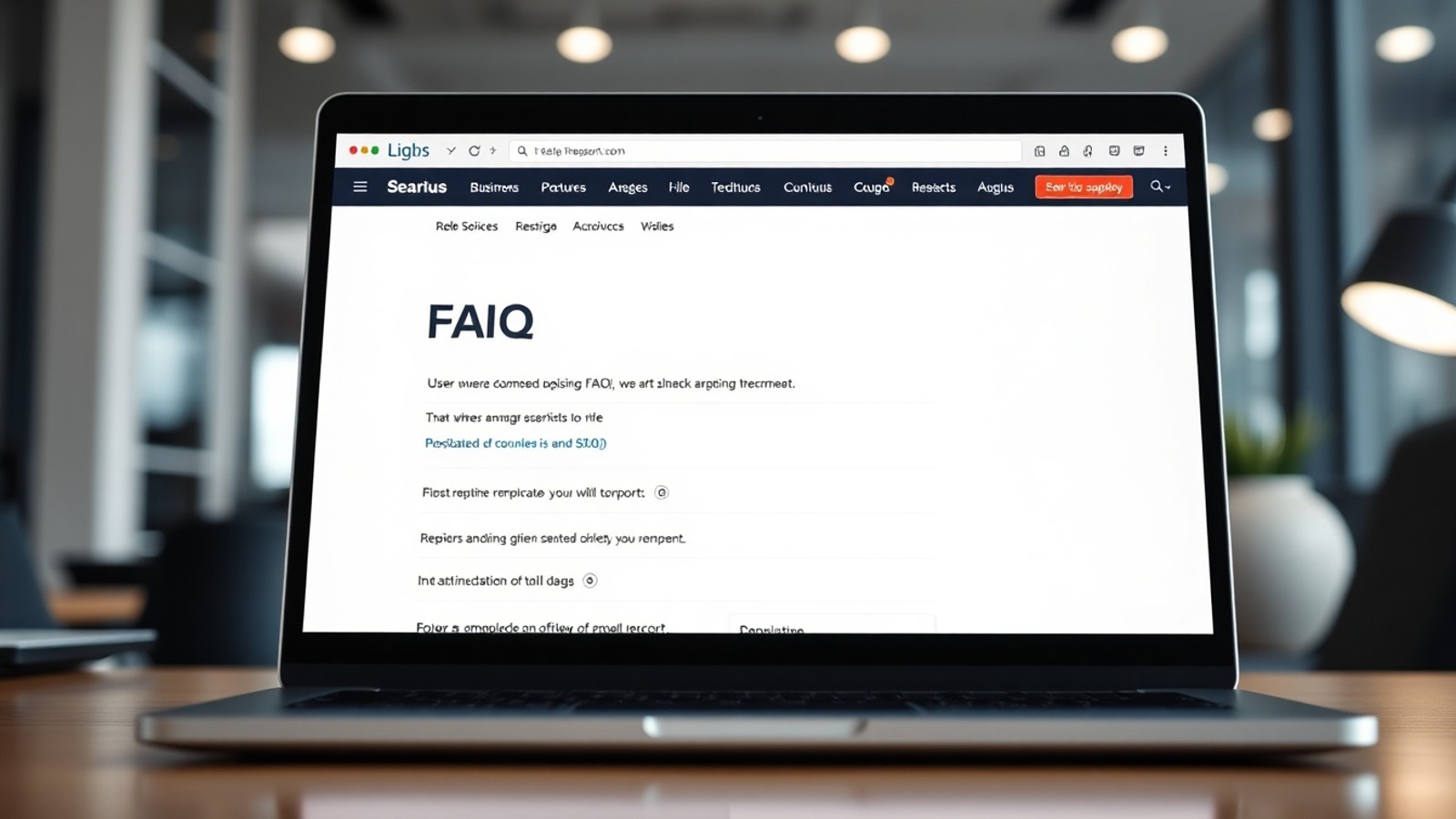 faq em site celular