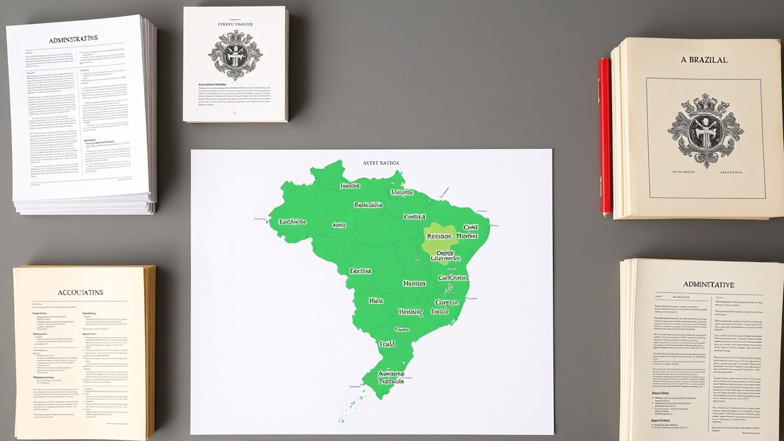 mapa unidades federativas brasil