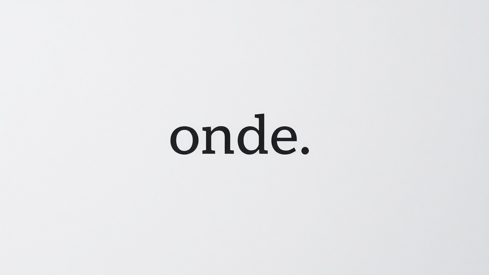 onde significado definicao