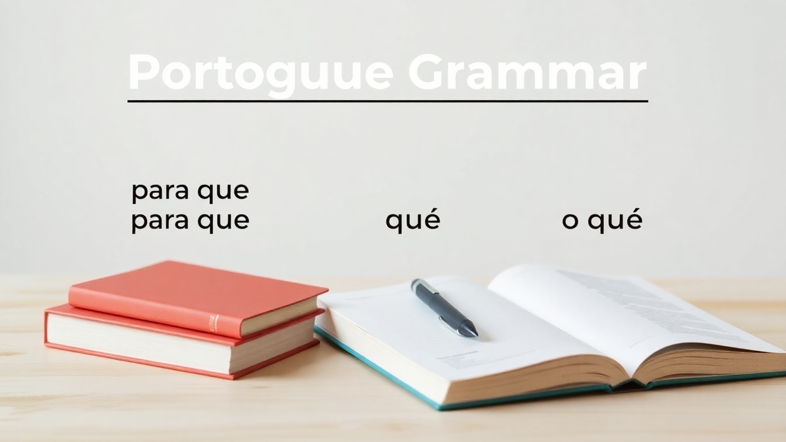 Para Que ou Para o Que: Uso Correto e Diferença