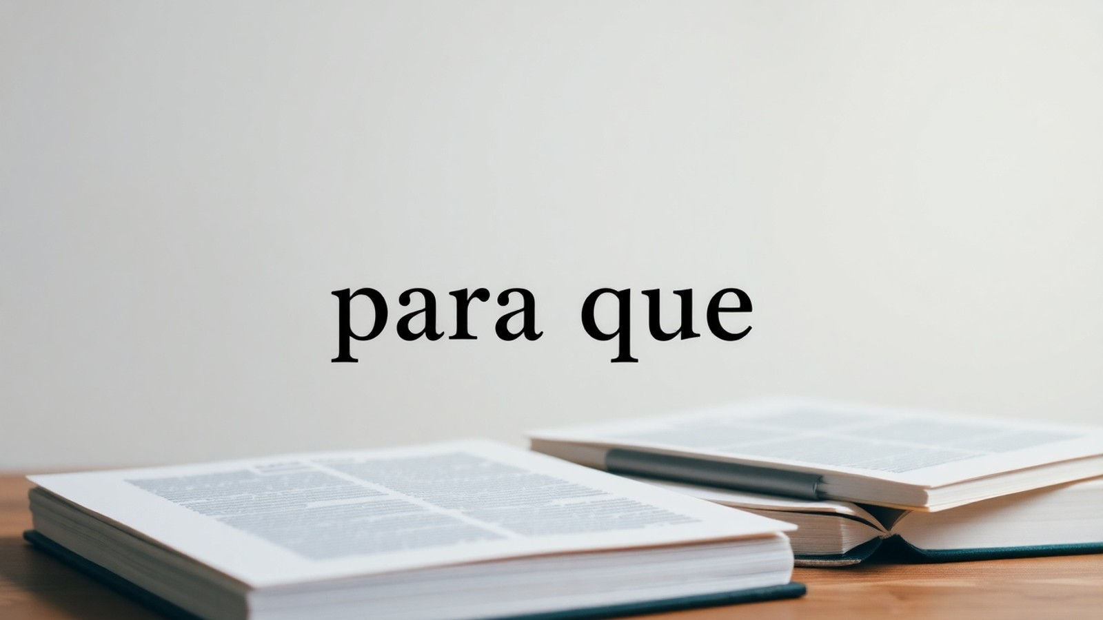 para que significado capa editorial