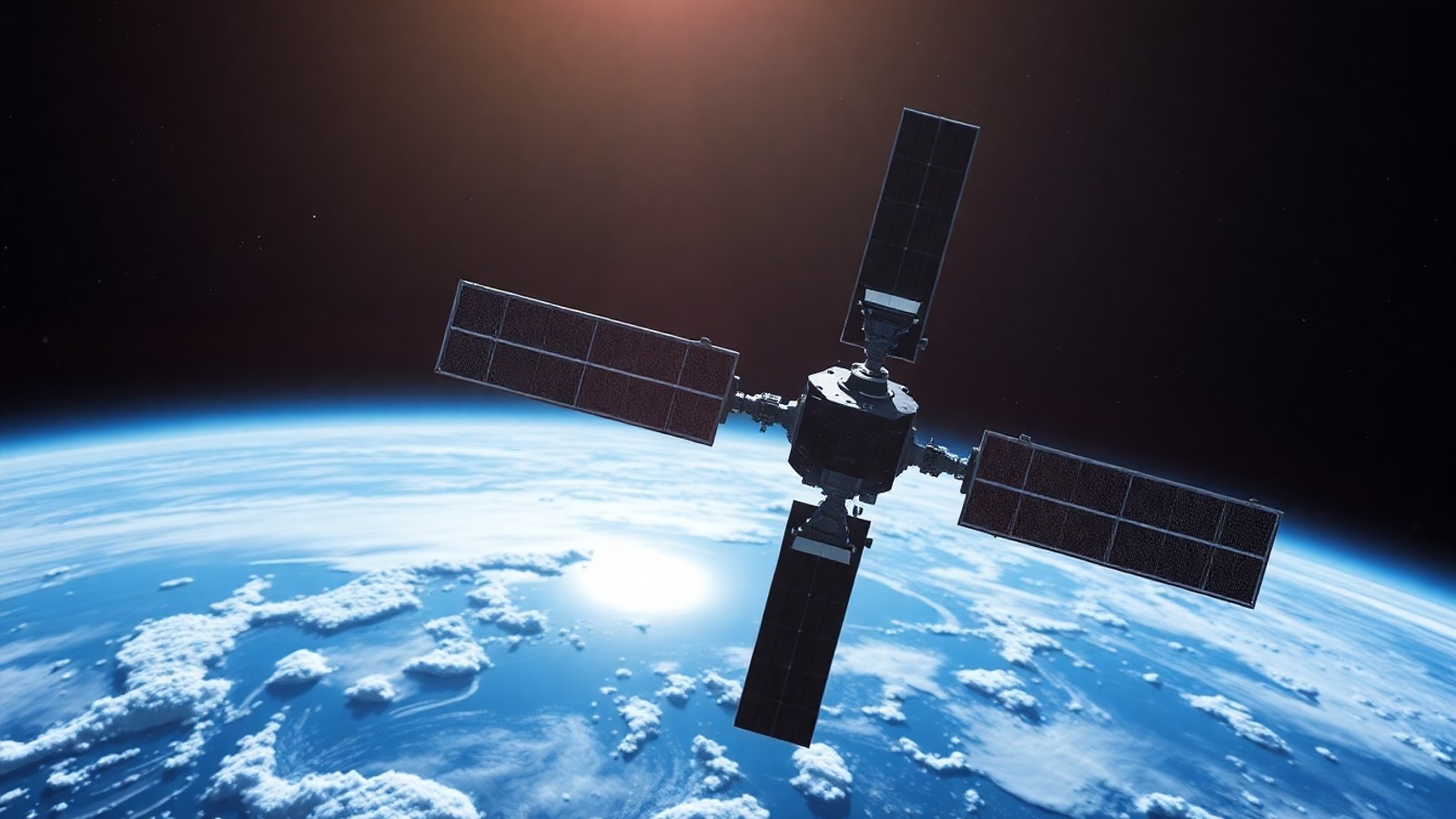 satelites gps em orbita