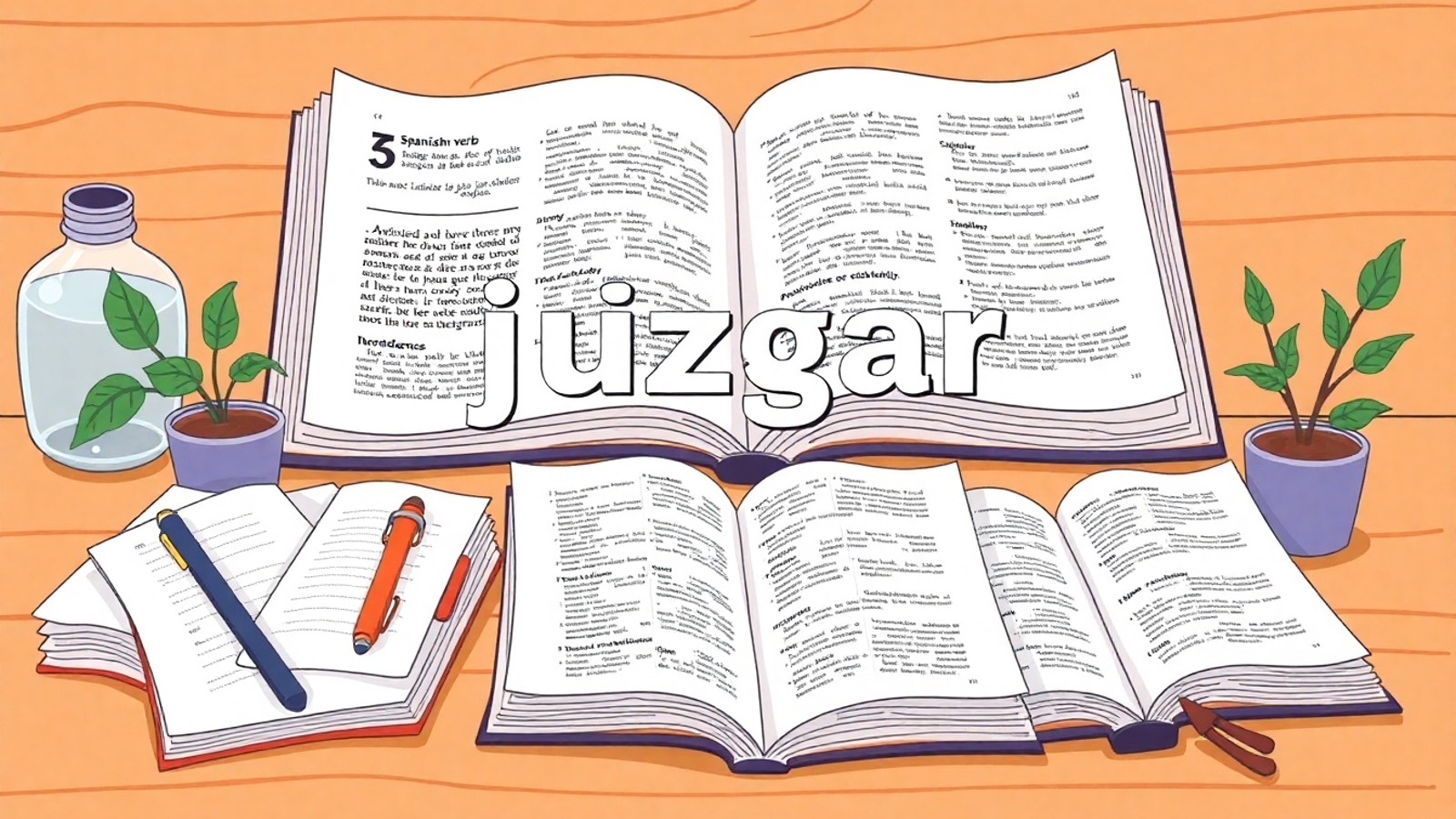significa juzgar ilustracao educativa