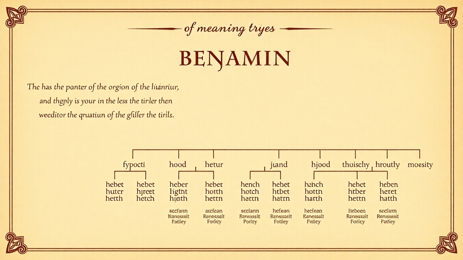 significado benjamin origem biblica