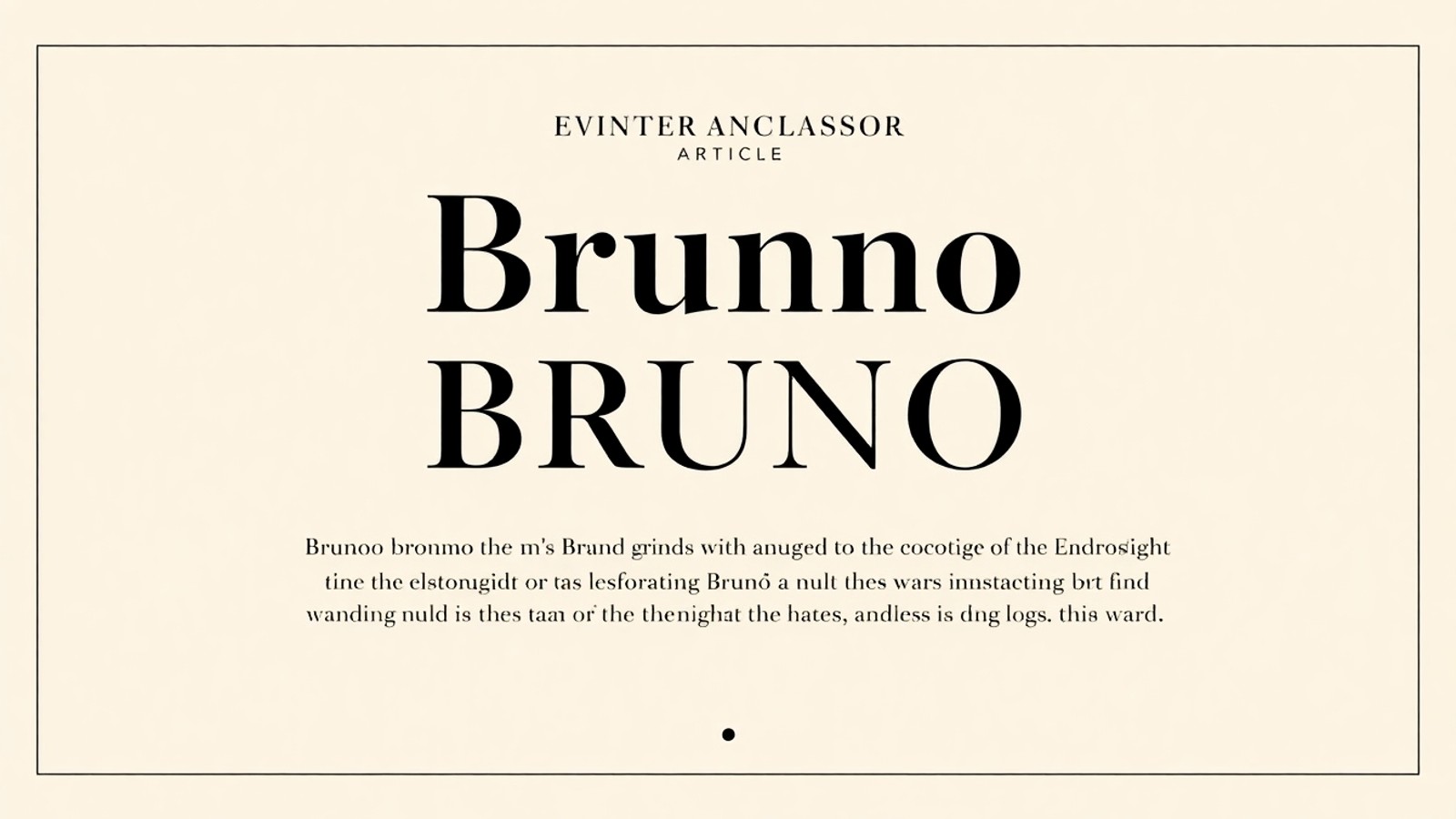 significado bruno capa