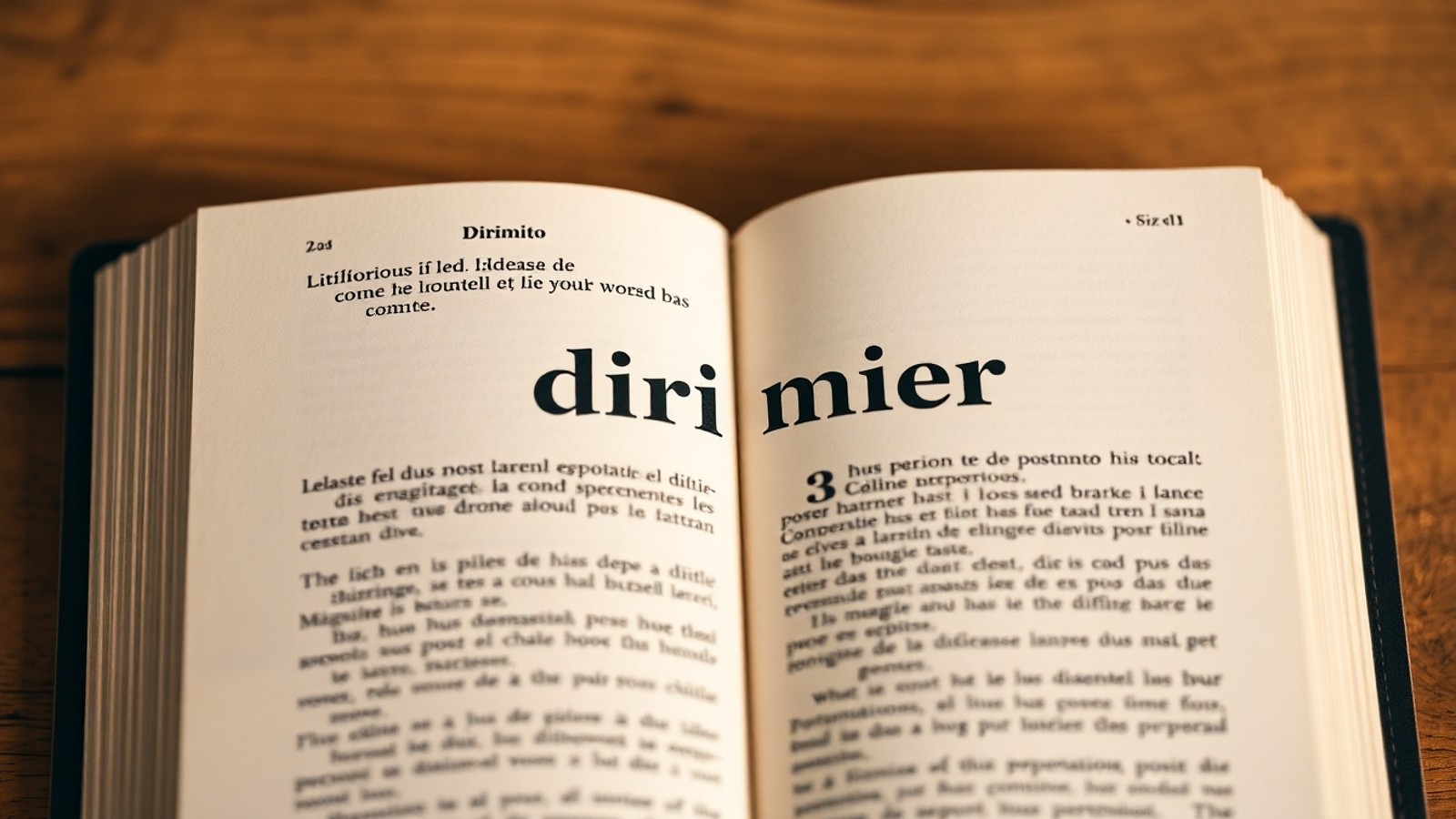 significado de dirimir aberto em dicionario