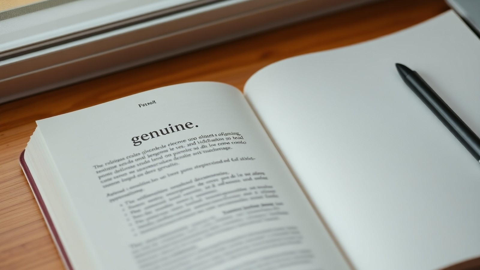 significado de genuino artigo 1