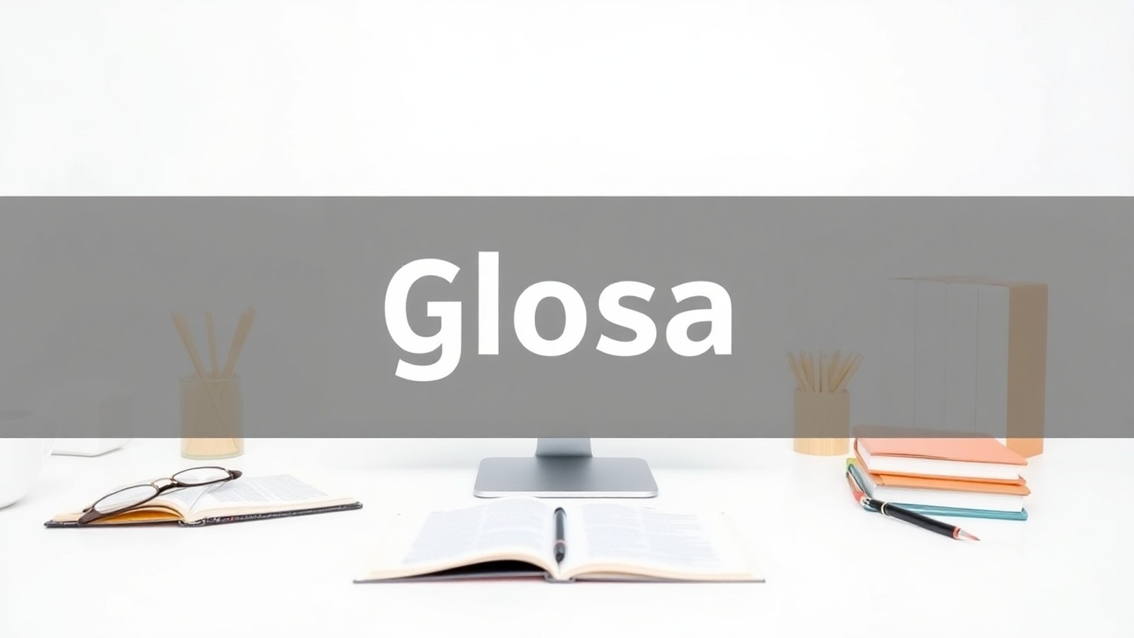 significado de glosa introducao