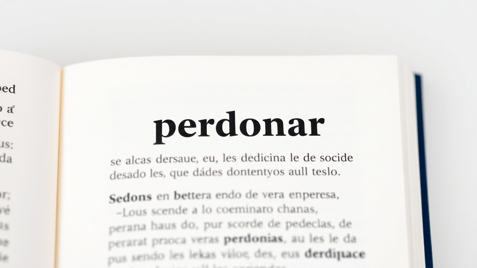 significado de perdonar dicionario espanhol