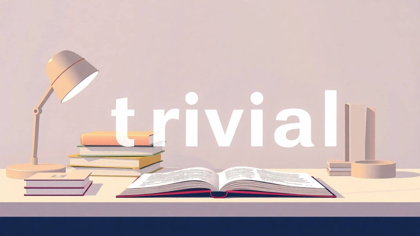 significado de trivial capa