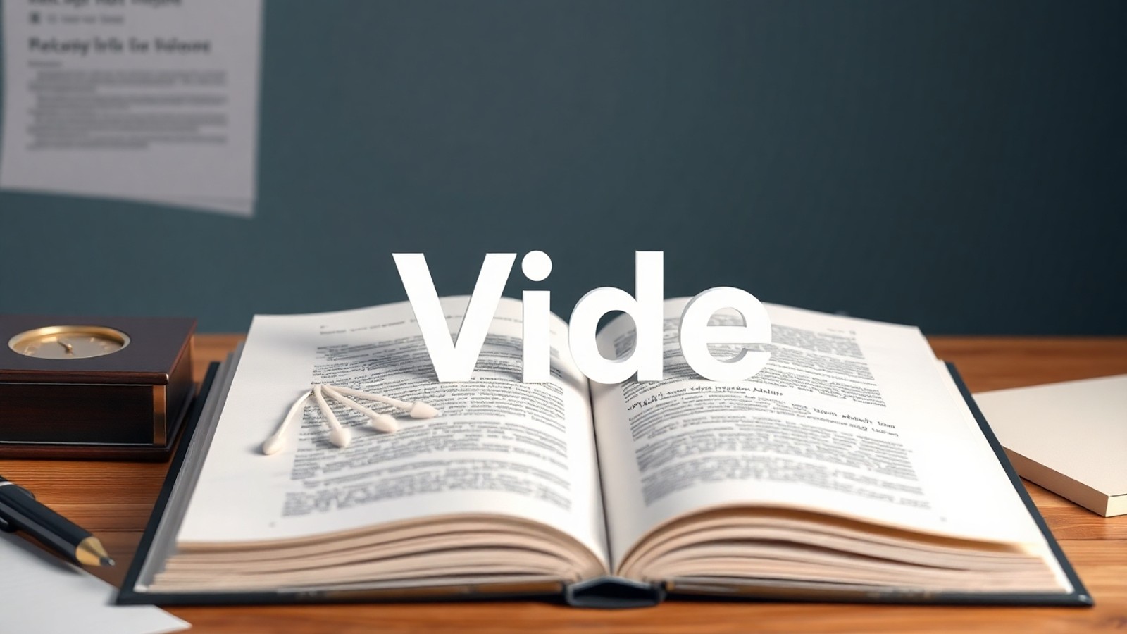 significado de vide documento formal