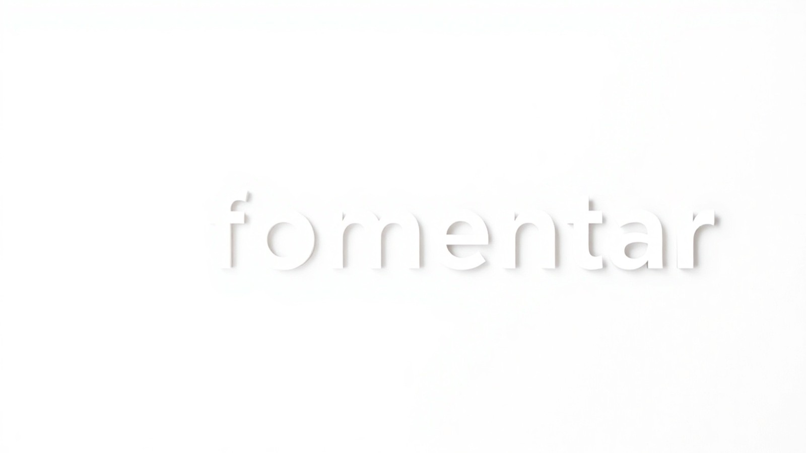 significado fomentar conceito