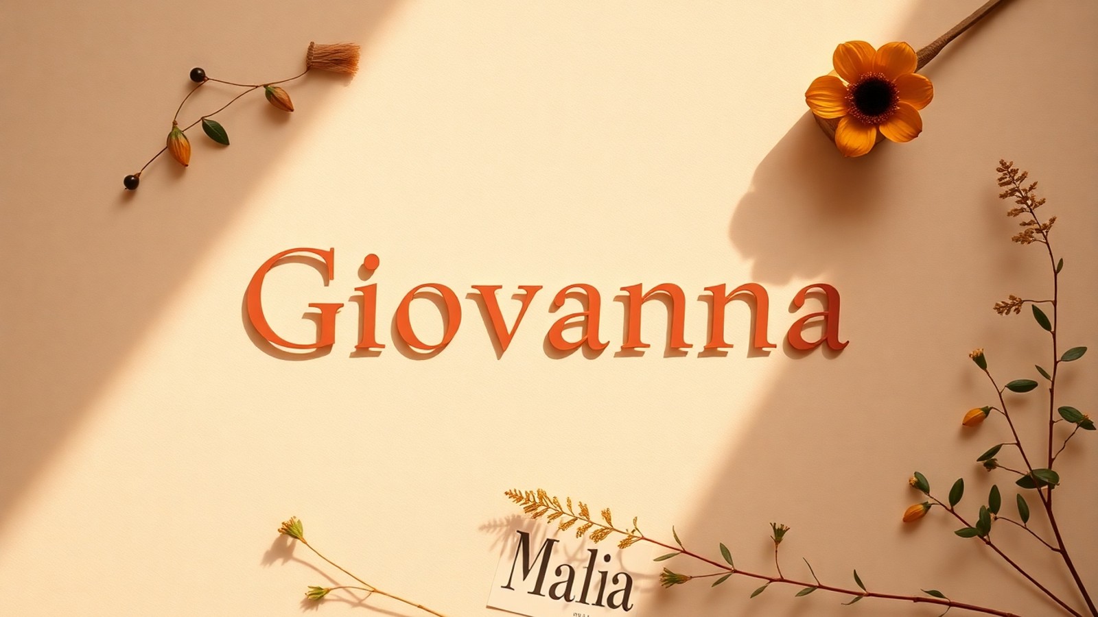 significado giovanna conceito visual