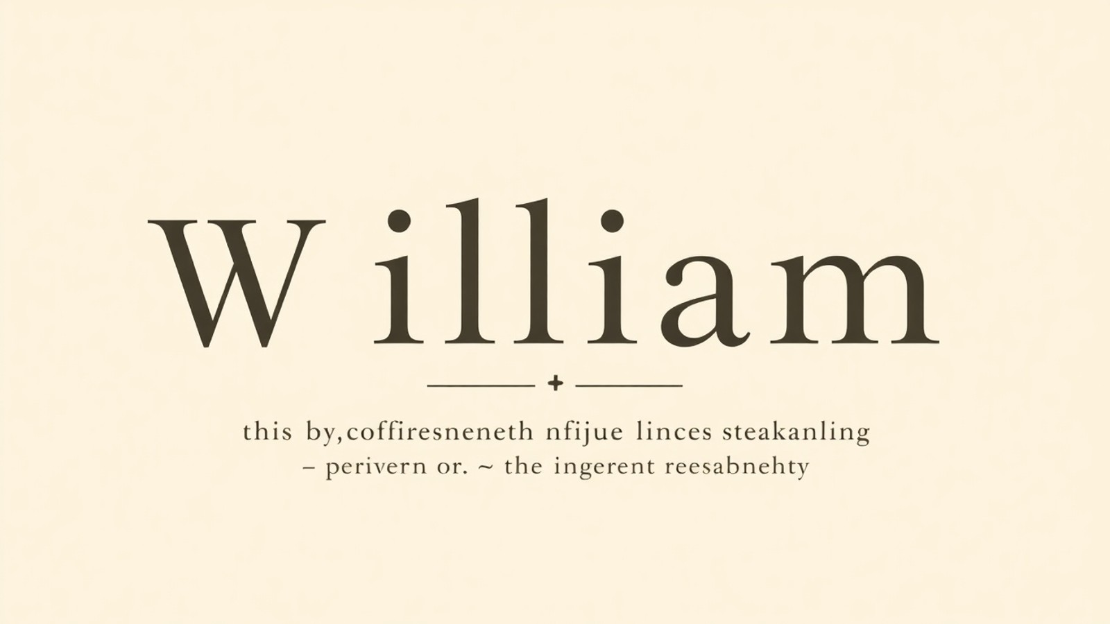 significado nome william origem