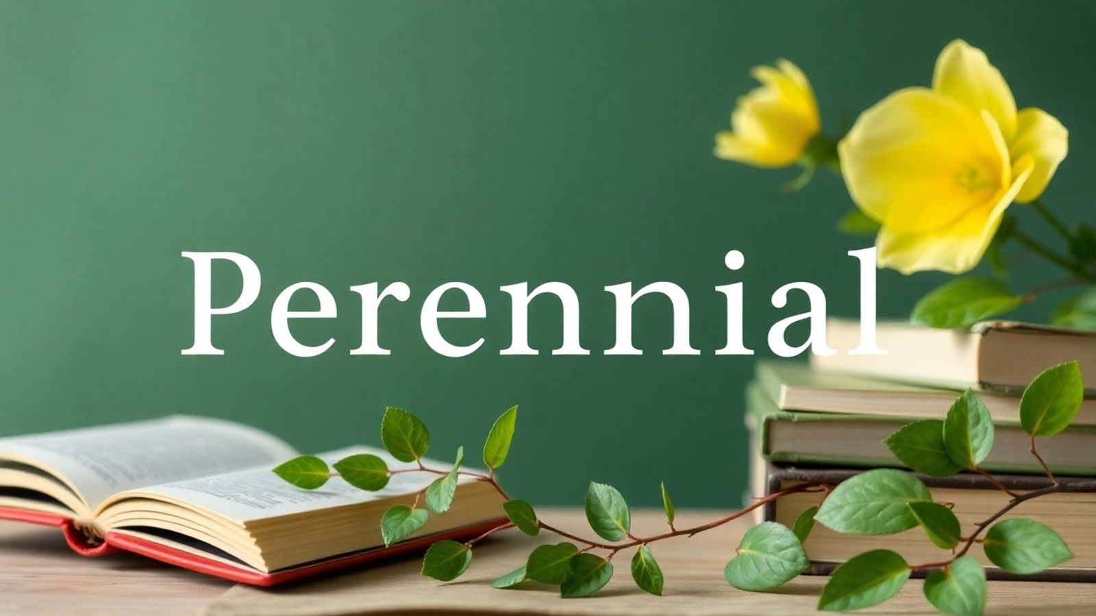 significado perene capa