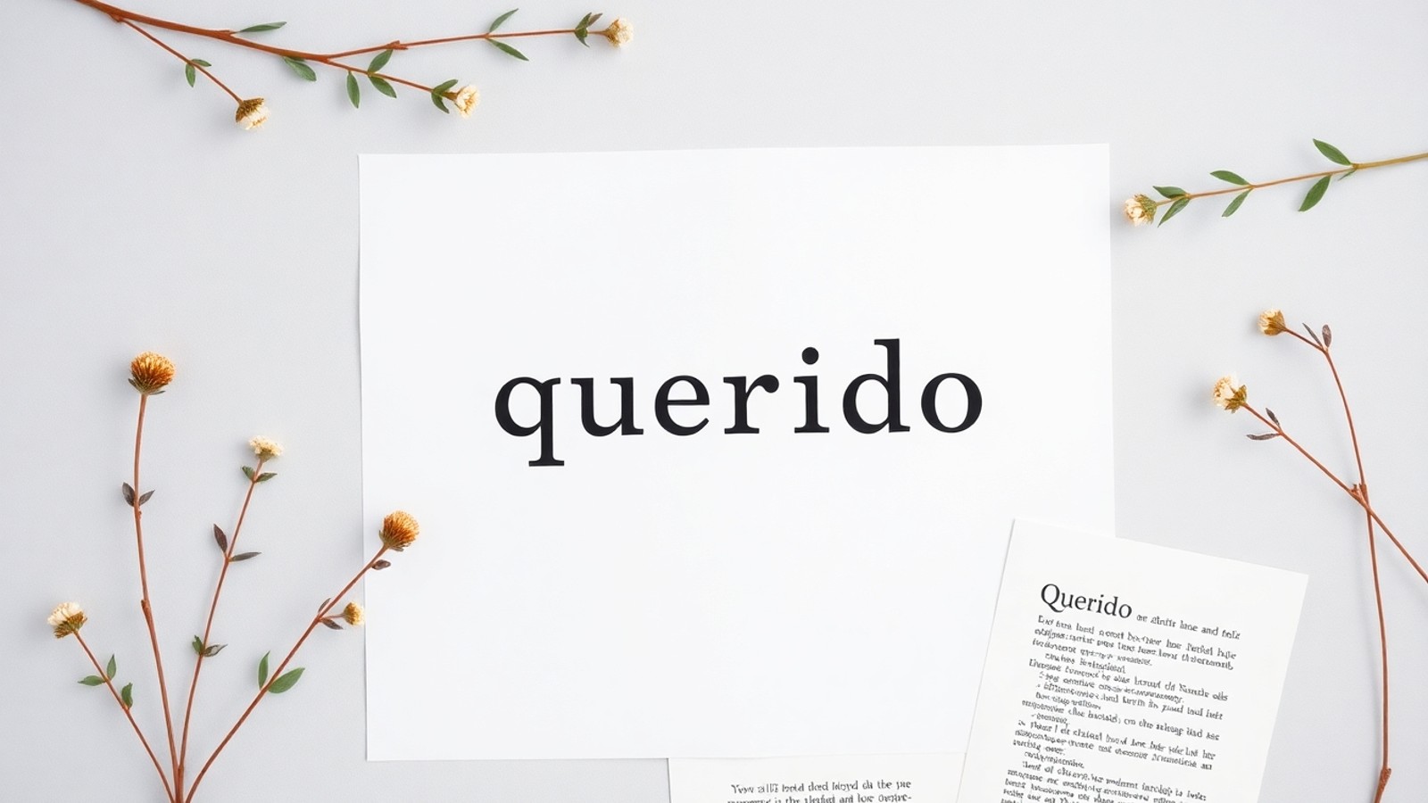 significado querido capa