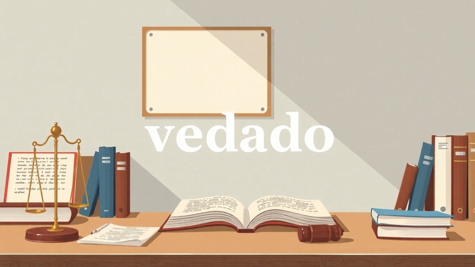 significado vedado conceito formal