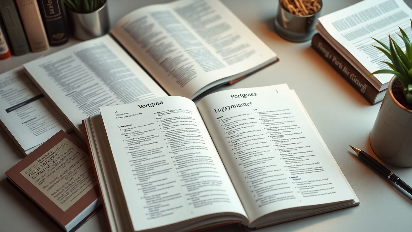 sinonimo de possivel estudo linguagem