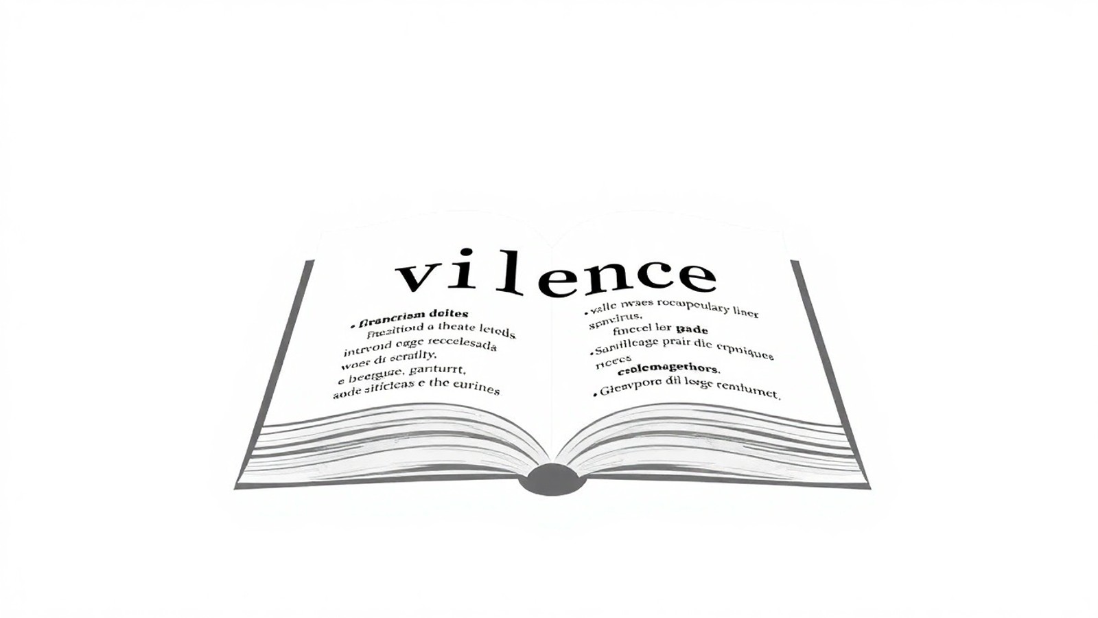 sinonimo de violencia estudo vocabulario