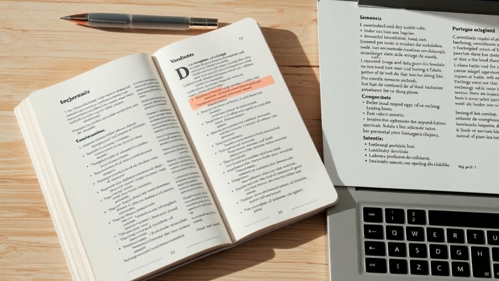 sinonimo fatores educacao vocabulario