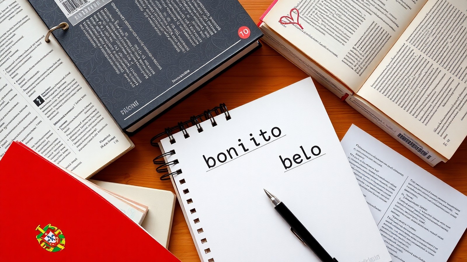 sinonimos de bonito estudo