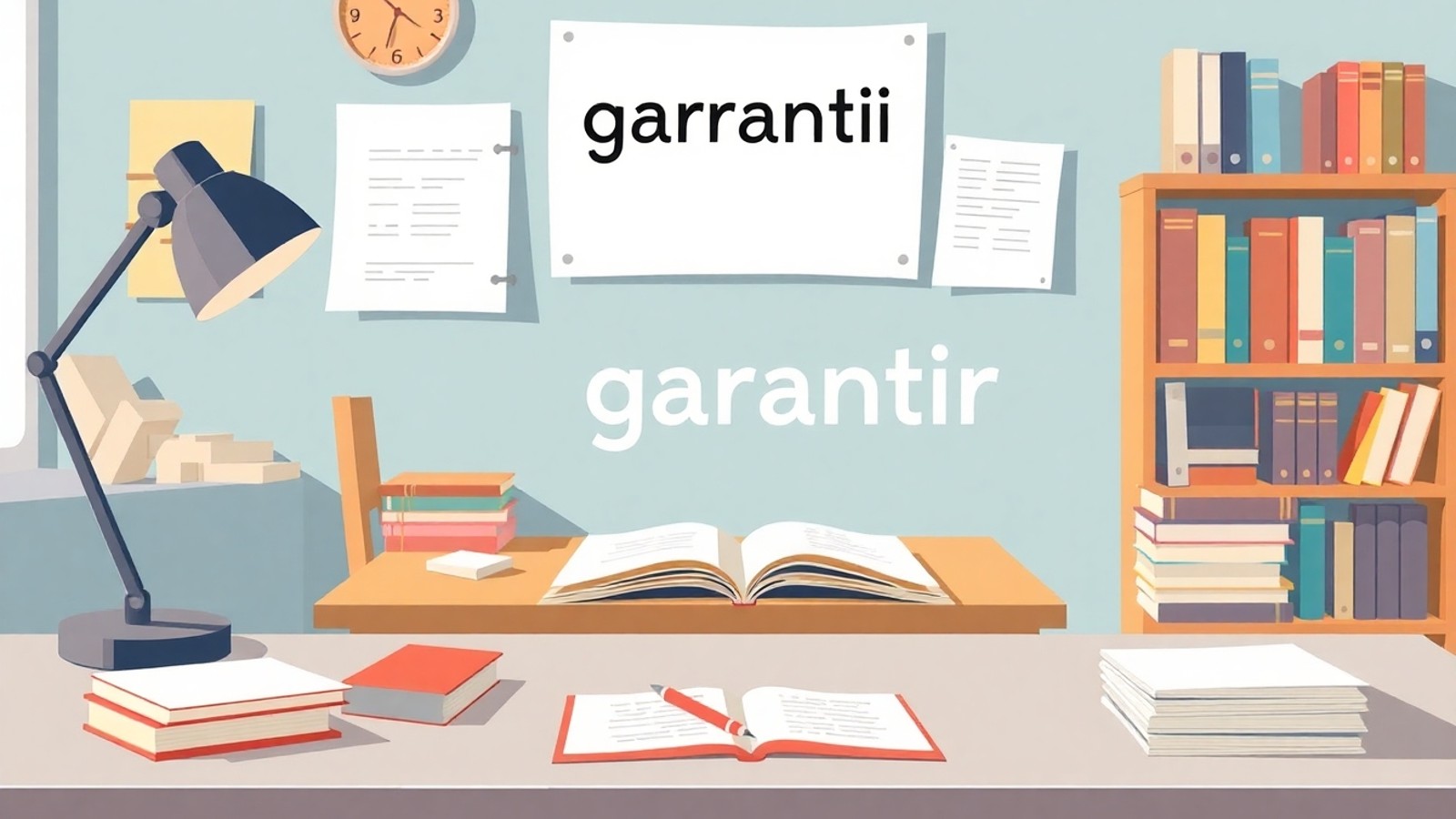 sinonimos de garantir na escrita