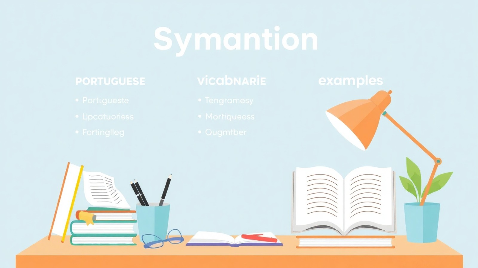 sinonimos exemplos vocabulario