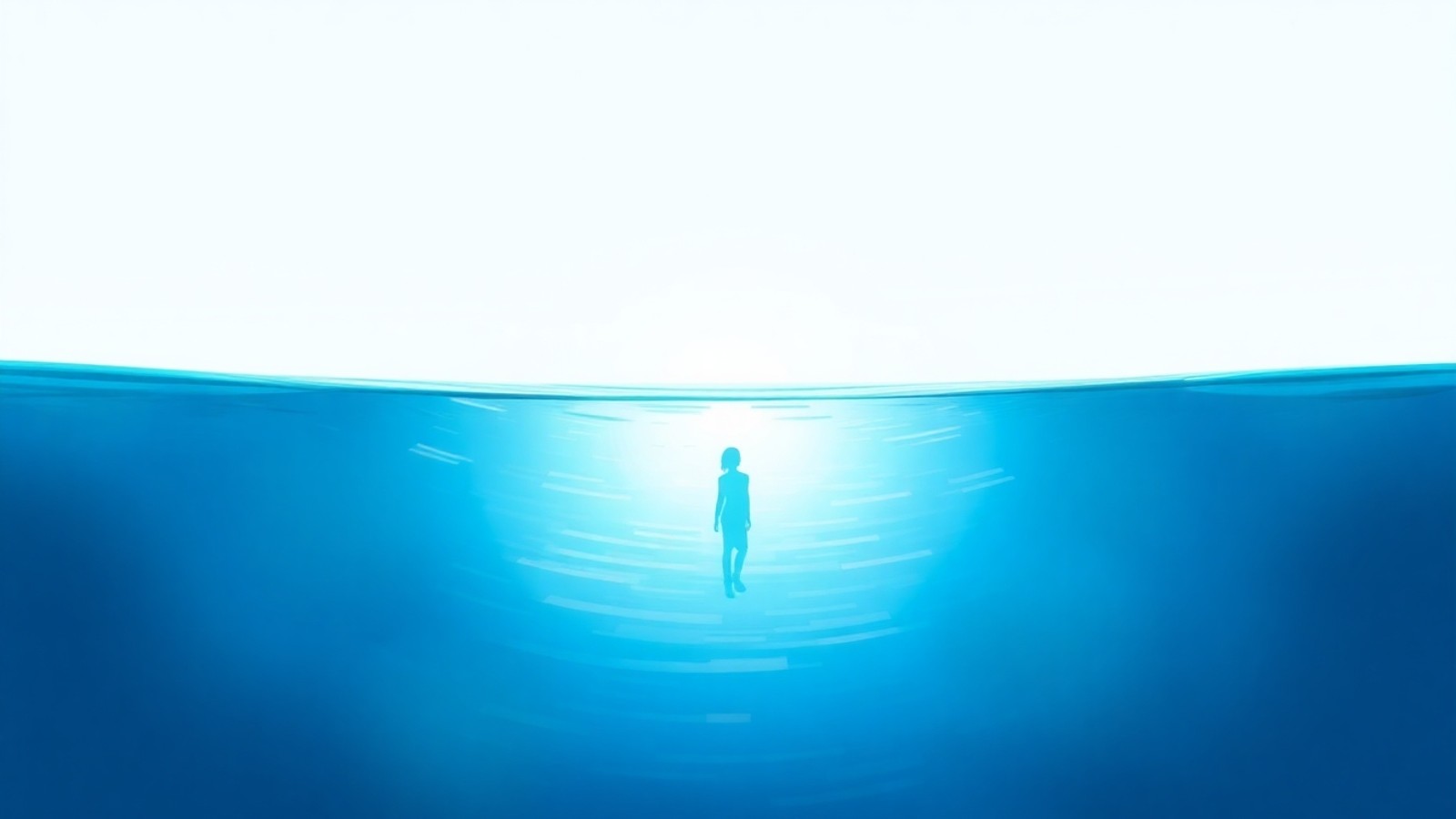 sonho com agua clara e calma