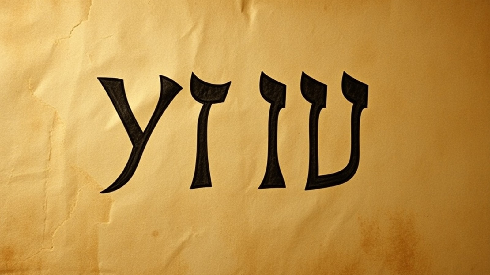 tetragramaton yhwh simbolo sagrado