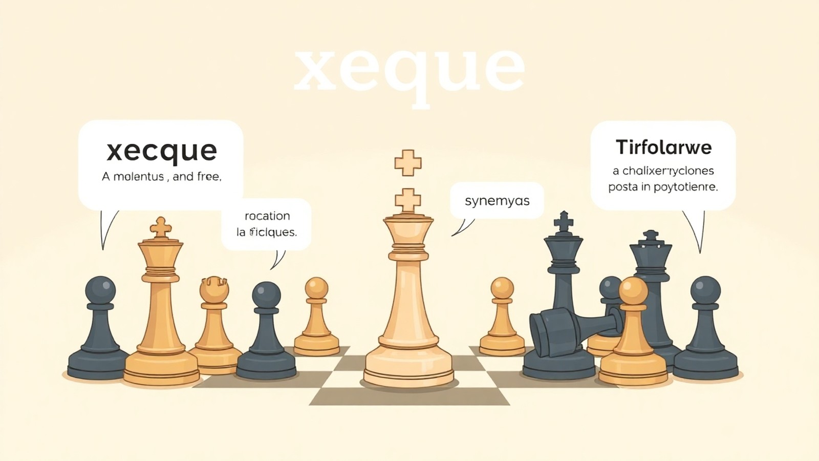 xeque significado e sinonimos