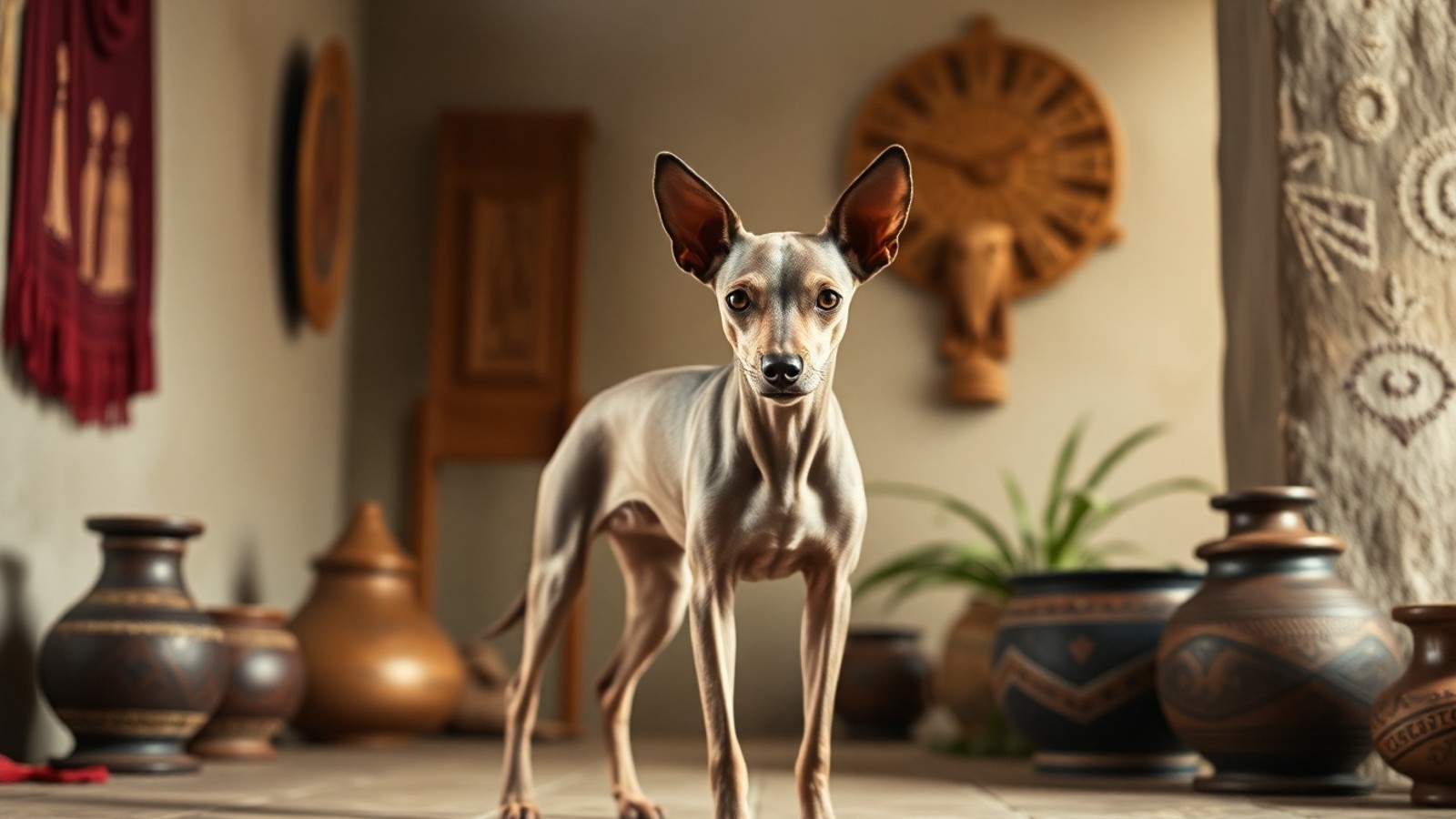 xoloitzcuintle cao mexicano cultura asteca