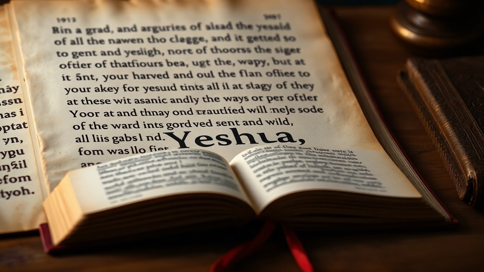 yeshua manuscrito hebraico