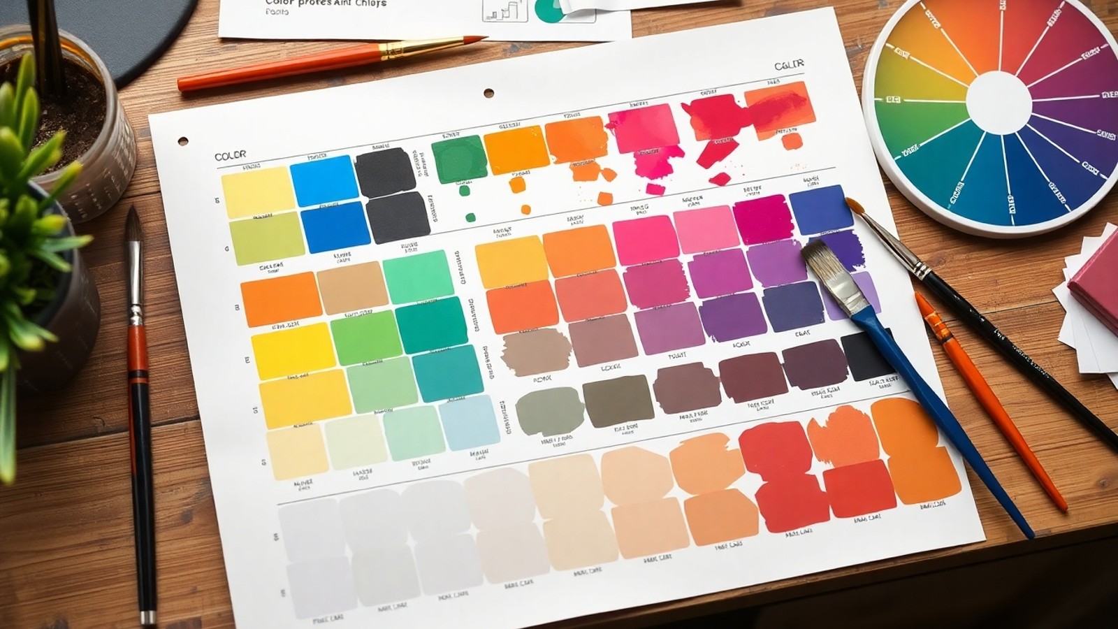 Tabela de Mistura de Cores: Guia Completo e Prático