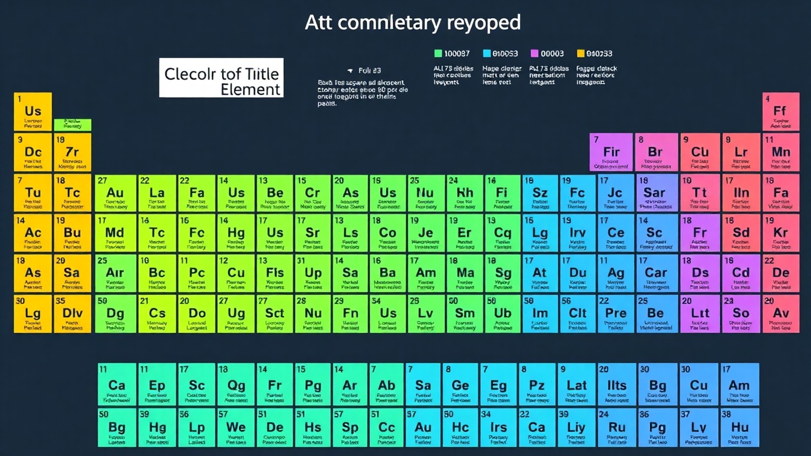 tabela periodica completa infantivo