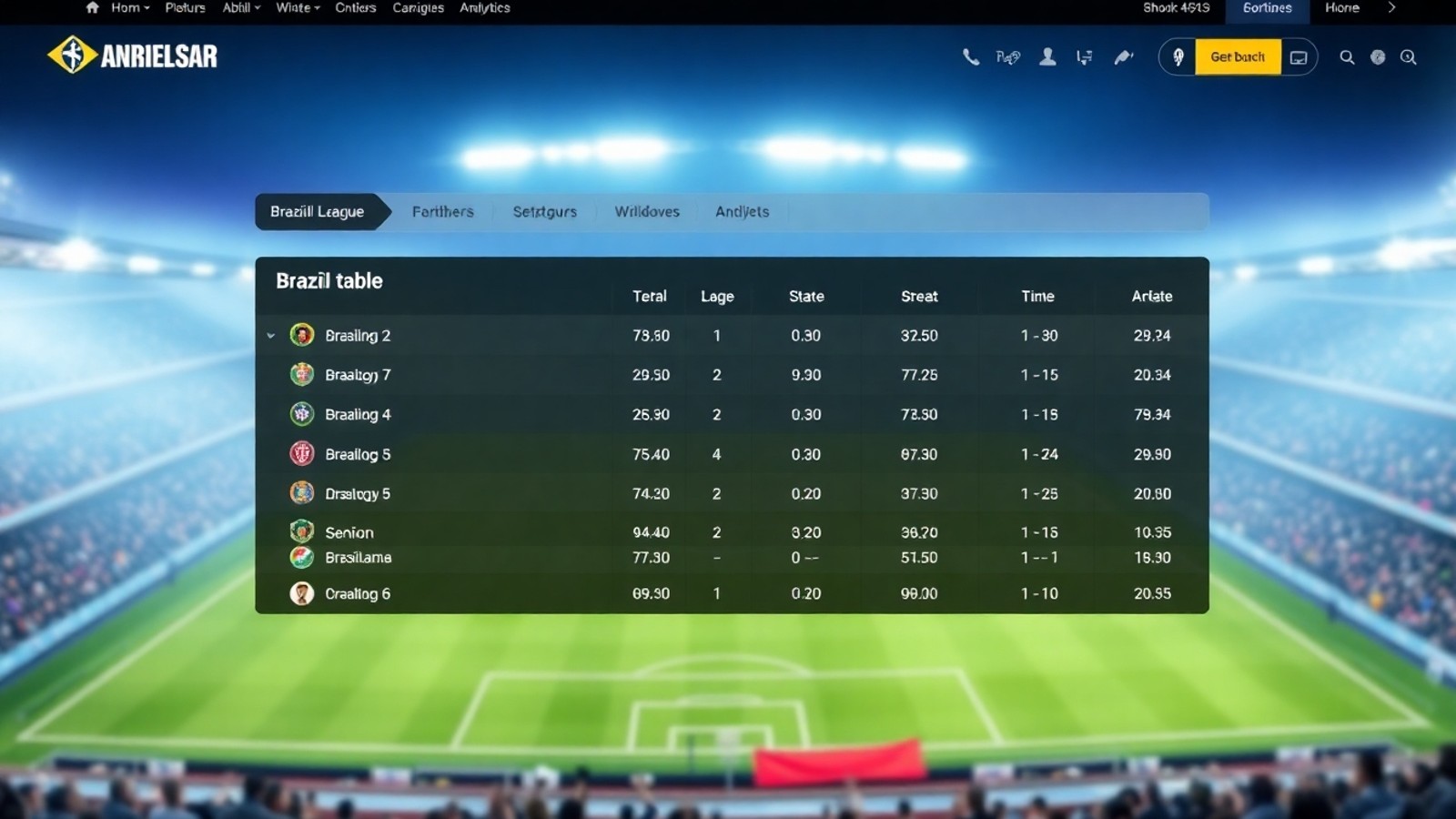 tabela brasileirao site esportivo