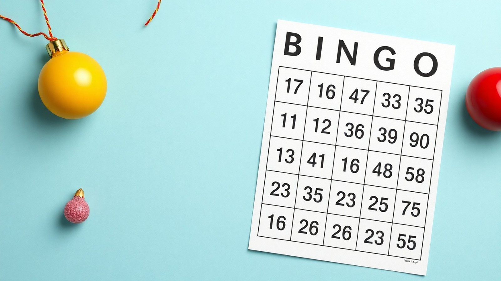 tabela de bingo para imprimir modelo classico